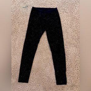 Cat and jack black leggings with sequins on top XL(14-16)